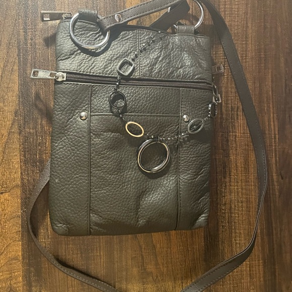 Woman's cross body leather purse - Picture 4 of 6